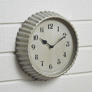 Crimp Wall Clock - Park Designs - The Fox Decor